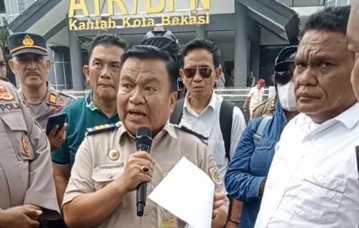 Dugaan Sengketa PTSL Mencuat, Ratusan Massa Desak BPN Kota Bekasi Tuntaskan Aduan