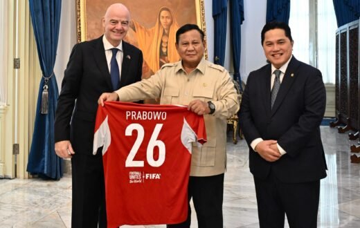 Presiden FIFA Gianni Infantino Temui Prabowo, Indonesia Siap Tuntaskan ASEAN Cup 2026