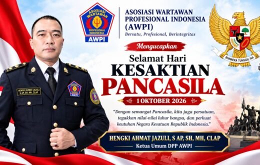 Ketum AWPI Hengki Ahmat Jazuli Ajak Jajaran AWPI Amalkan Nilai Pancasila di Tengah Keberagaman