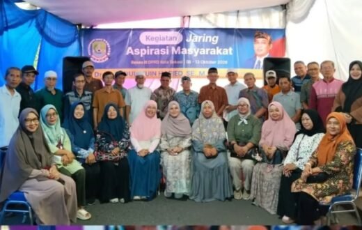 Abdul Muin Hafied Tampung Keluhan Warga Pejuang, dari Banjir hingga Kemacetan Akses Harapan Indah