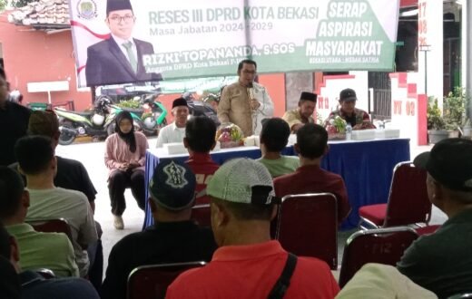 Anggota DPRD Kota Bekasi Rizki Topananda Serap Keluhan Warga RW 08, Pendidikan dan Kesehatan Tetap Jadi Prioritas