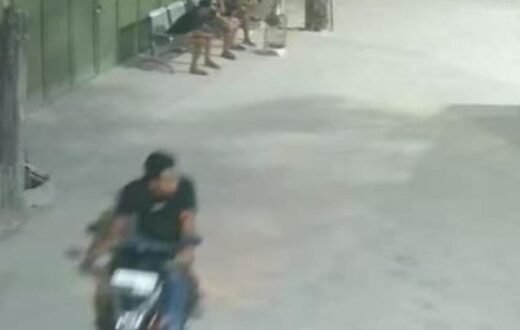 Warga Cikarang Utara Resah, Pengendara Motor dengan Gerak-Gerik Mencurigakan Terekam CCTV