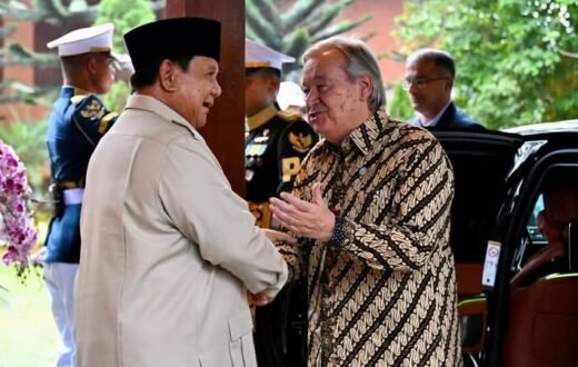 Prabowo Terima Sekjen PBB António Guterres di Hambalang, Bahas Isu Strategis Global