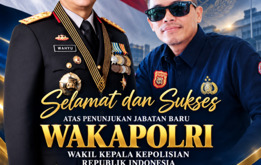 Wahyu Hadiningrat Resmi Emban Amanah Wakapolri, Nuriman: Jangan Beri Ruang bagi Oknum Perusak Marwah Polri